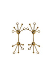Rays double earrings