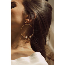 Load image into Gallery viewer, Heart XL hoops