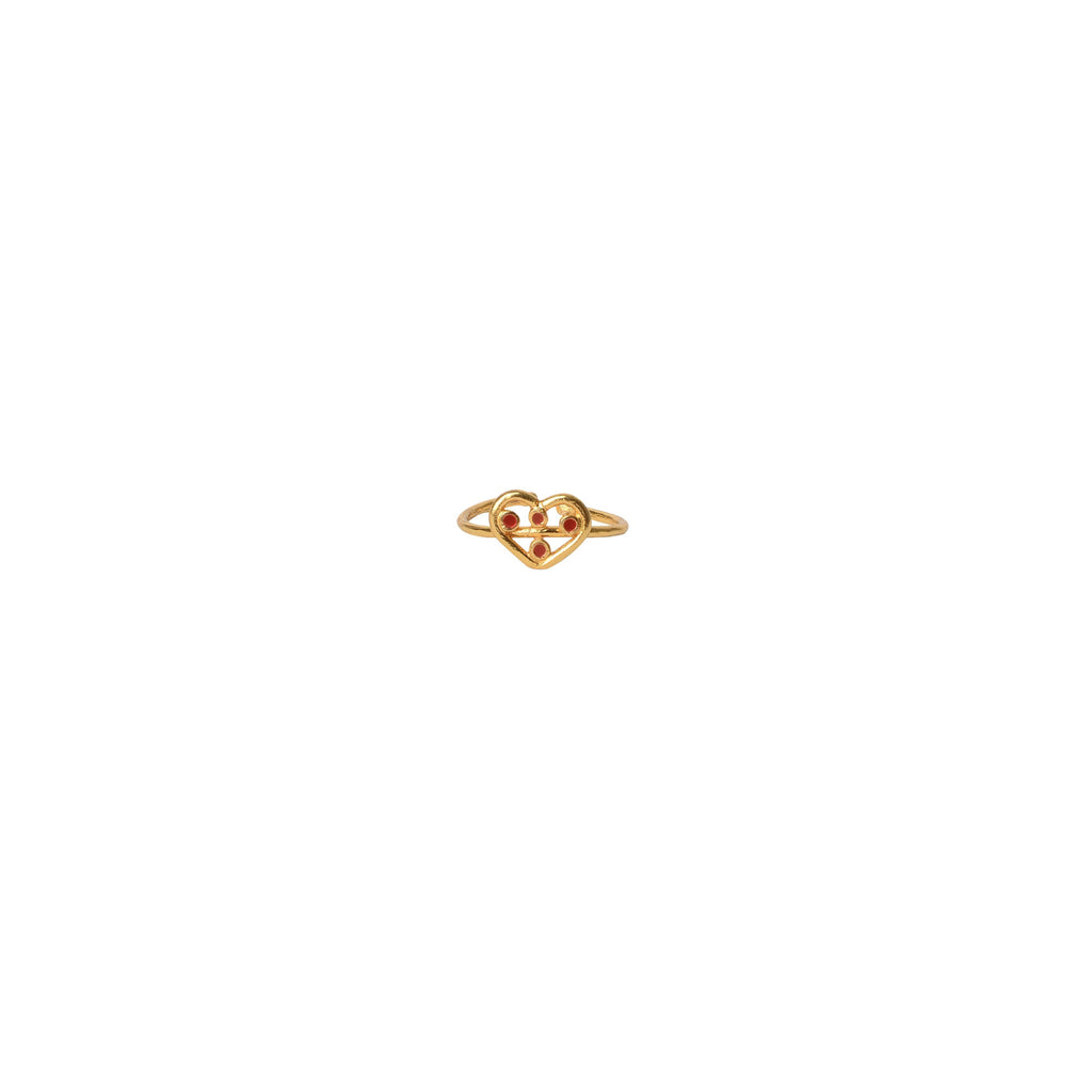 Mini heart Ring